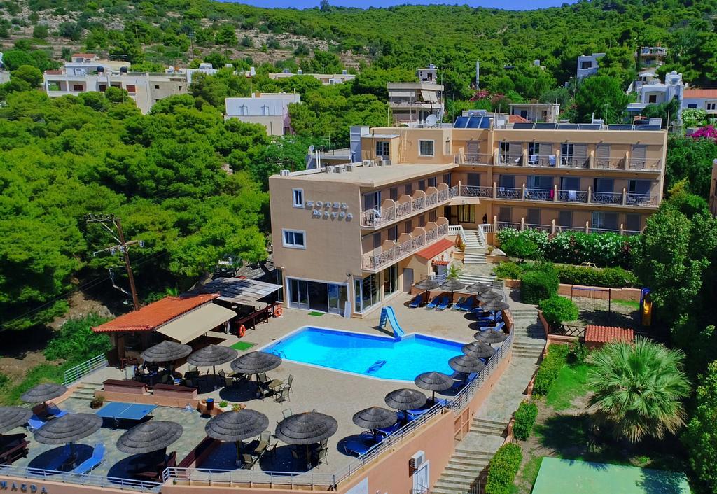 Hotel Magda Agia Marina  Eksteriør bilde